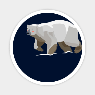 Blushing Polar Bear Magnet